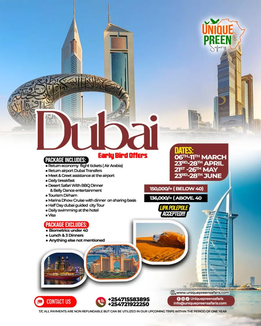 6 Days 5 Nights Dubai Tour