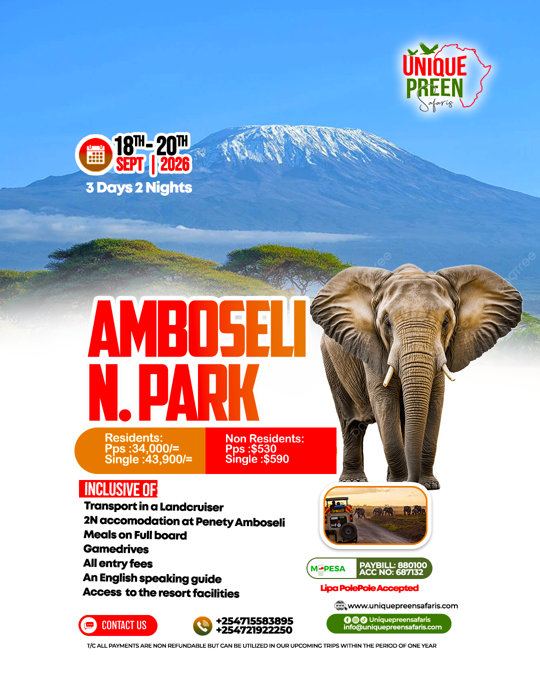 4 Days Great Masai Mara Luxury Migration Safari